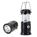 Lanterna Solar e Energia Estilo Lampião para Camping Pesca etc
