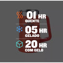 Caneca Térmica p/ Cerveja e Drinks Stan ley Adventure Big Grip 710mL Verão Festival Praia Festas Sitio Resenha Viagem Férias Lazer