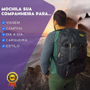 Mochila Cargueira Grande Tática Camping Viagem 60L