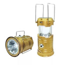 Lanterna Solar e Energia Estilo Lampião para Camping Pesca etc