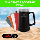 Caneca Térmica p/ Cerveja e Drinks Stan ley Adventure Big Grip 710mL Verão Festival Praia Festas Sitio Resenha Viagem Férias Lazer