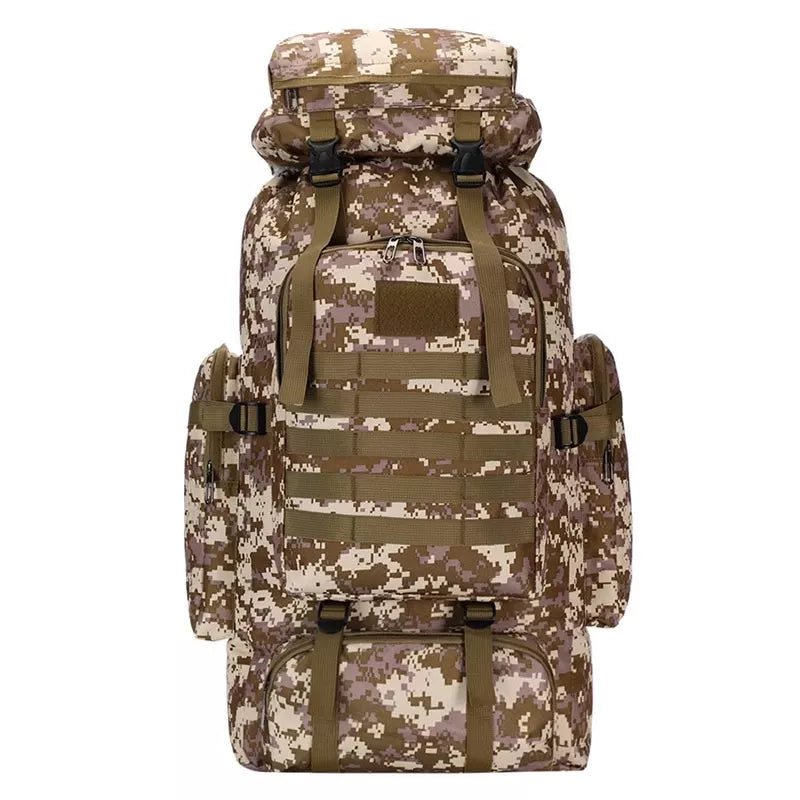Mochila Grande 80L/90L Para Camping Impermeável Trilhas/Acampamento