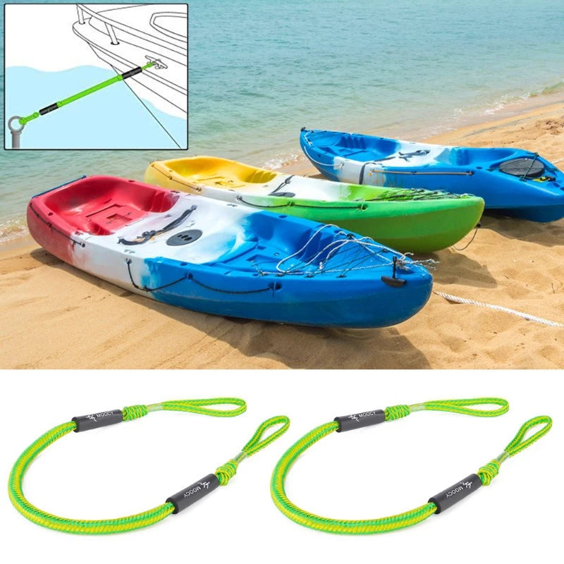 Miss 2 Pcs Bungee Cabos Linha Elástica Para Jet Ski Caiaque Bungee Caiaque Corda Acessórios Caiaque