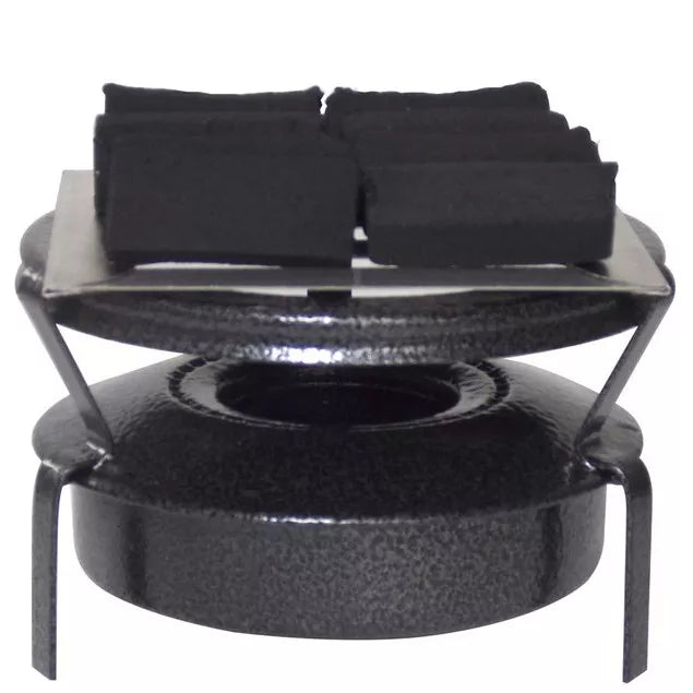 Fogão Portátil 1 Boca a Álcool Fogareiro Camping Aquecedor
