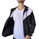 Jaqueta Masculina Corta Vento Semi Forrada Liso Preto, Azul, Branco