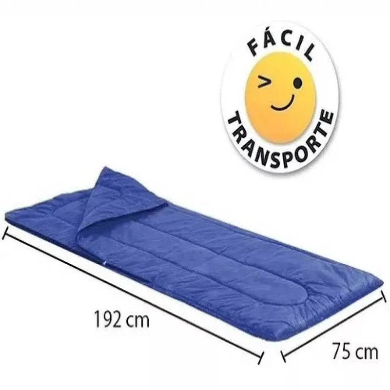 Saco de Dormir Para Acampamento/Camping/Pesca/Retiro Com Zíper