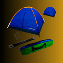 Barraca Camping Para 4 Pessoas Tenda Acampamento + Bolsa