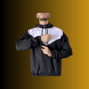 Jaqueta Masculina Corta Vento Semi Forrada Liso Preto, Azul, Branco