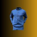 Blusa Corta Vento Slim Poliester Preto Marinho e Cinza