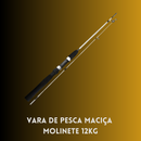 Vara De Pesca Maciça Molinete Albatroz 1,50 M Suporta 12 Kg