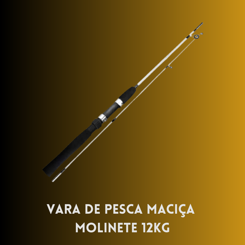 Vara De Pesca Maciça Molinete Albatroz 1,50 M Suporta 12 Kg