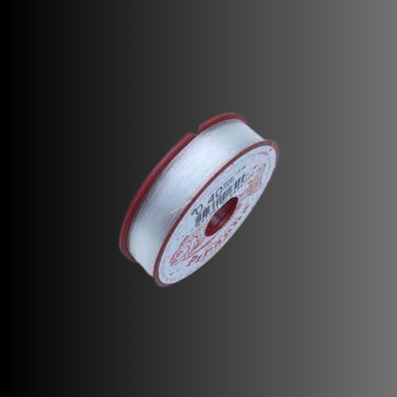 Fio De Nylon Anzol 0,4mm Transparente 100 Metros 1 Unidade