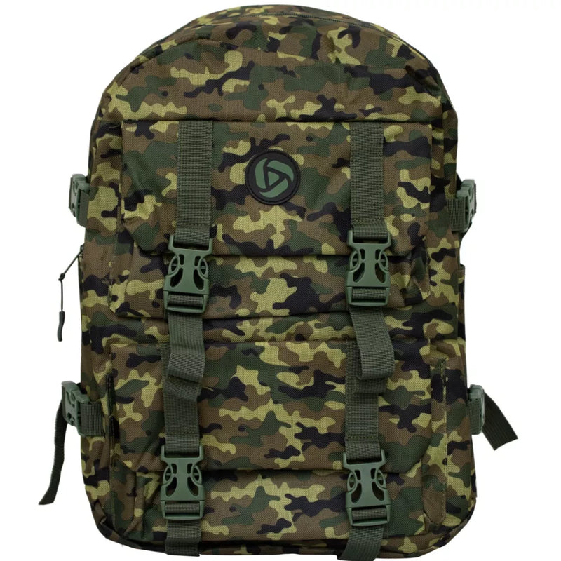Mochila Camuflada Reforçada Militar Trilha Camping Cargueira Exercito Viagem Mochilão
