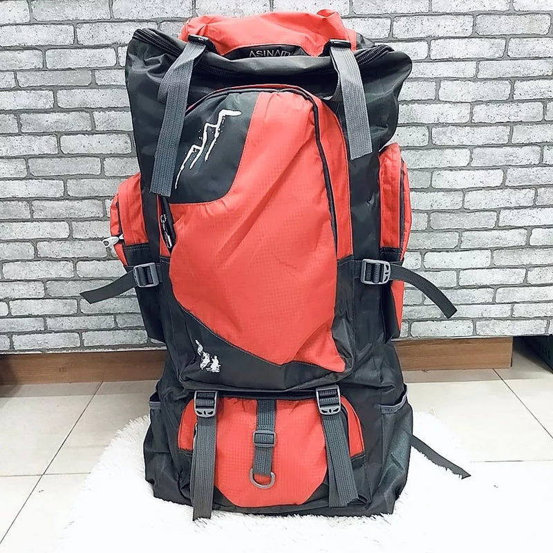 Mochila Grande 80L/90L Para Camping Impermeável Trilhas/Acampamento