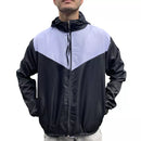 Jaqueta Masculina Corta Vento Semi Forrada Liso Preto, Azul, Branco