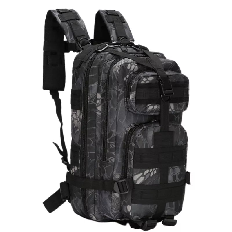 Mochila Camuflada Tática Militar 30 Litros Multiuso Cargueira/Camping/Trilha