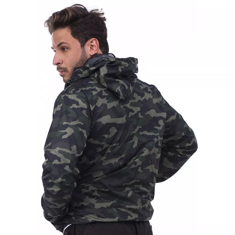 Jaqueta Corta Vento Blusa Masculino Camuflado