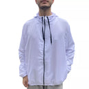 Jaqueta Masculina Corta Vento Semi Forrada Liso Preto, Azul, Branco