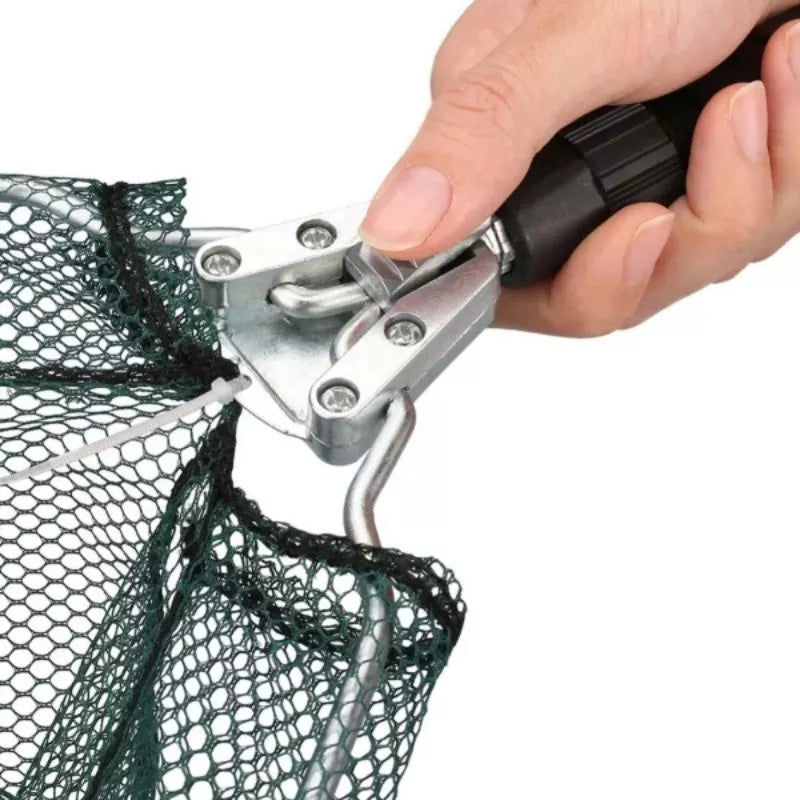 Passaguá  Retrátil  Para Pesca E Capura de Camarão Dobrável Alumínio 1,70 Metros