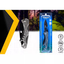 Canivete de Lamina Dobrável de Inox Para Pesca/Camping/Caça