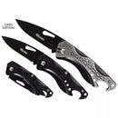 Canivete de Lamina Dobrável de Inox Para Pesca/Camping/Caça