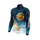 Camisa  Blusa De Pesca Peixe Tucunare Proteção Uv50